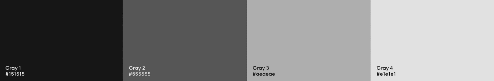 grey palette