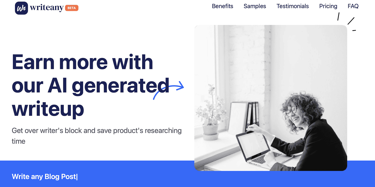 WriteAny: Compress 3 Years Of Writing Works In 3 Hours